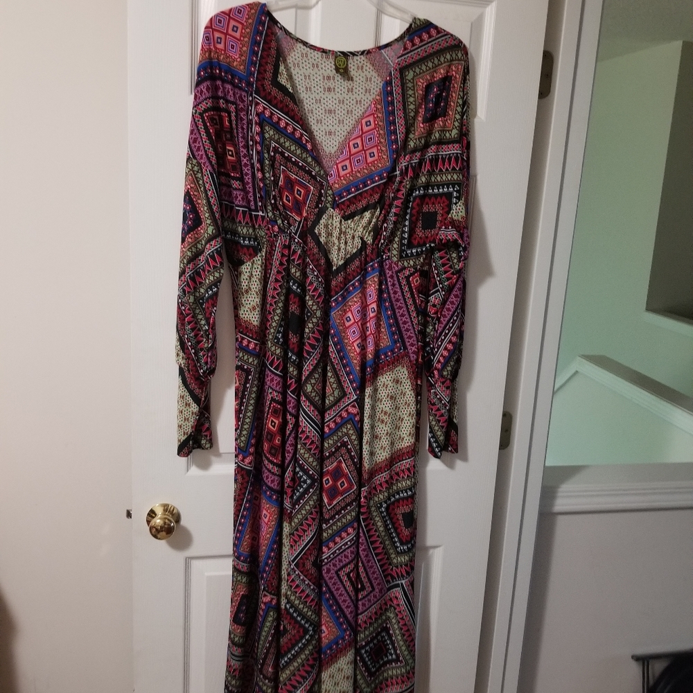 Multicolored maxi dress